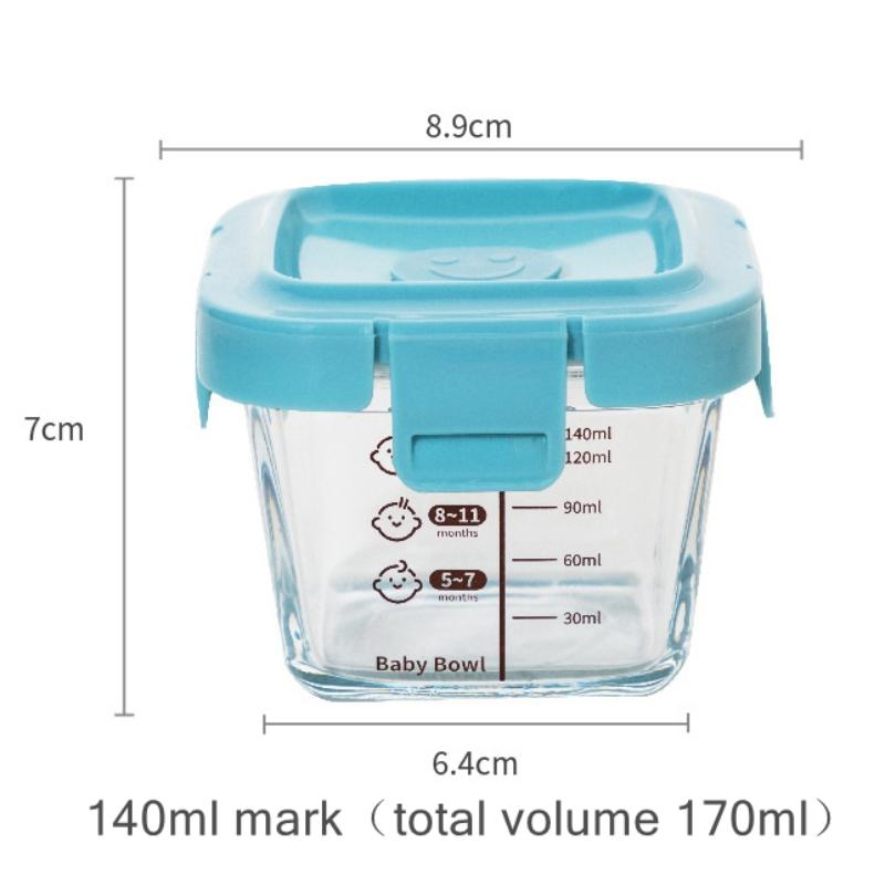 Food Storage Glass Box - Caixa de Armazenamento Resistente ao Calor