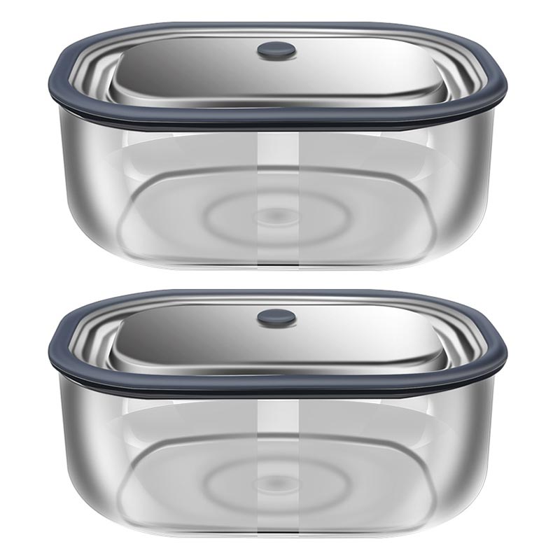 Food Storage Glass Box - Lancheira De Vidro De Borosilicato Alto,