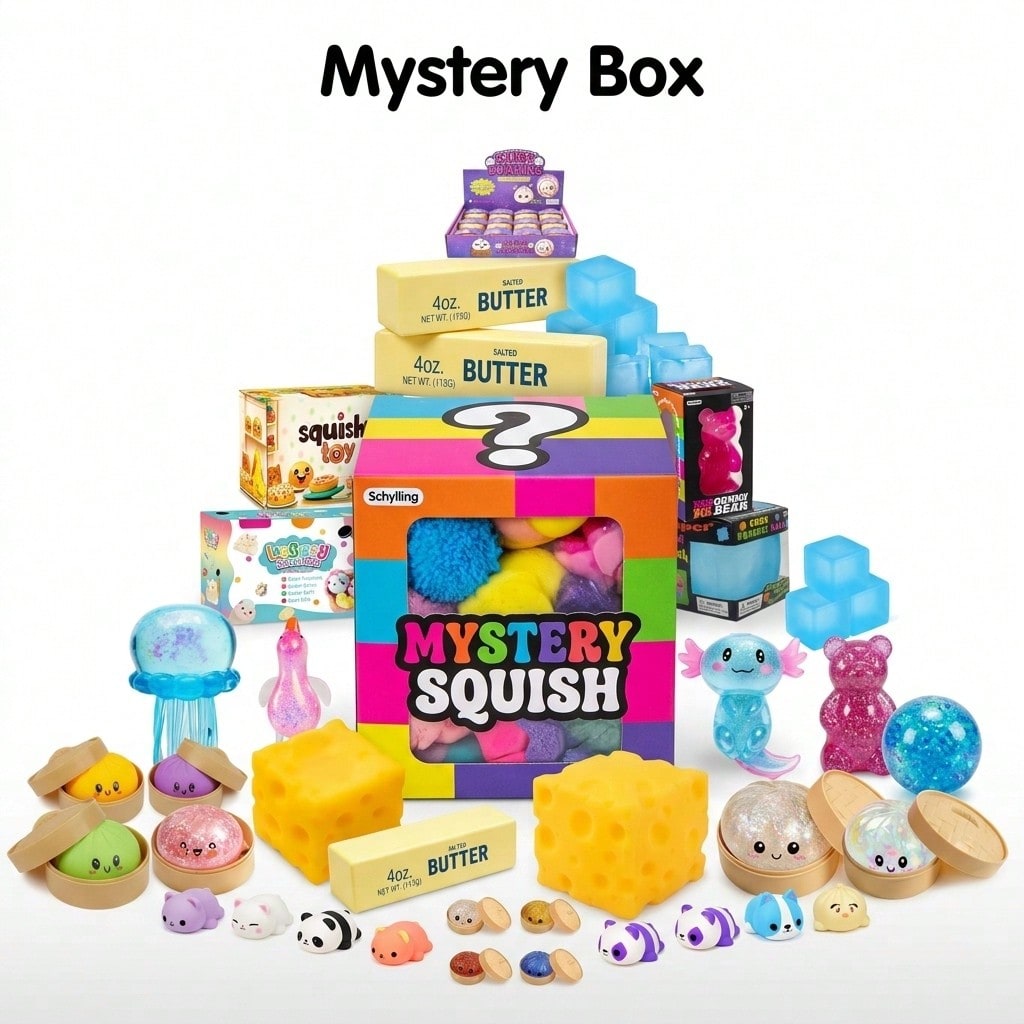 Food Storage And Containers - Caixa Surpresa - Brinquedos Squishy de