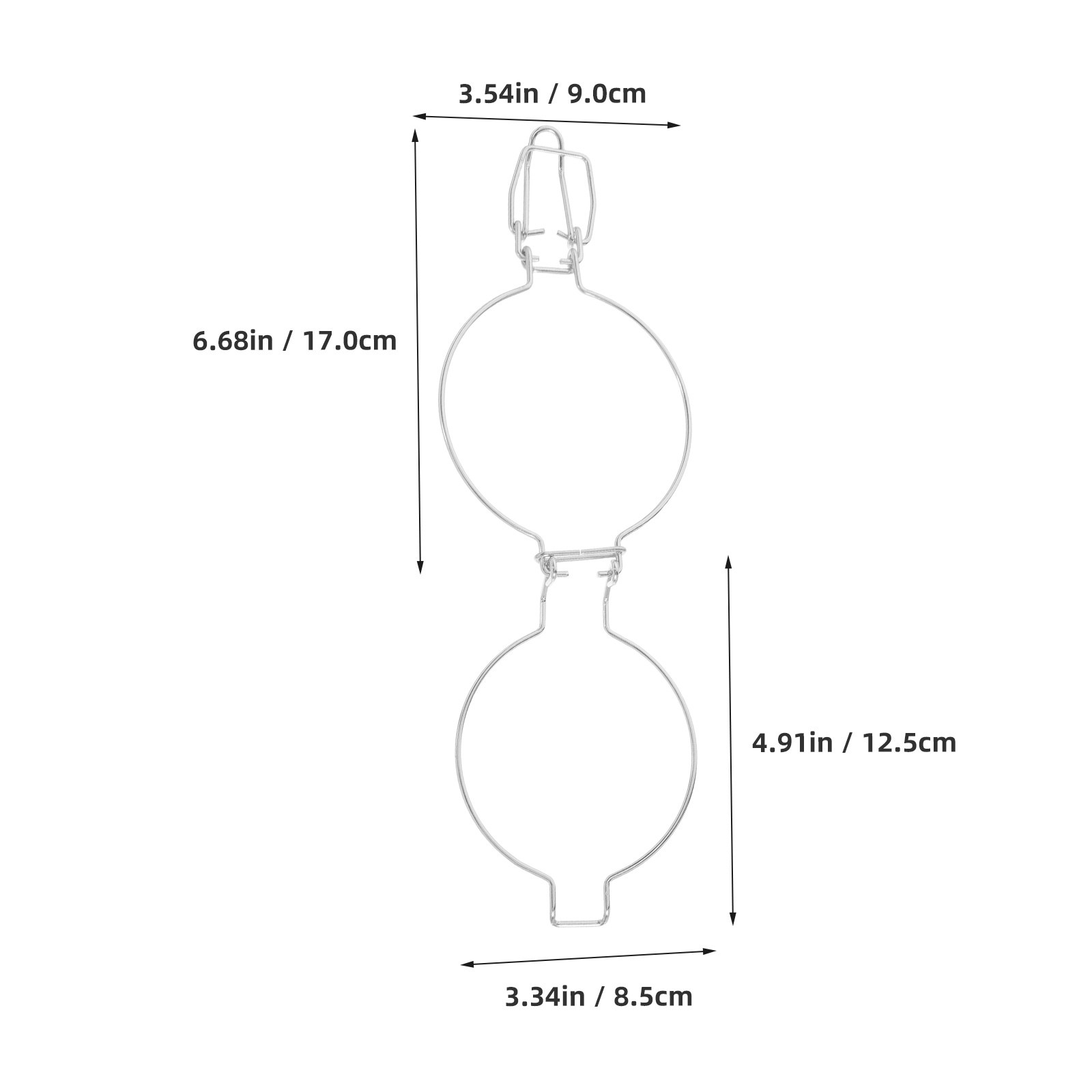 6 Peças de Fecho de Aço Inoxid - Food Storage Glass avaliação e preço