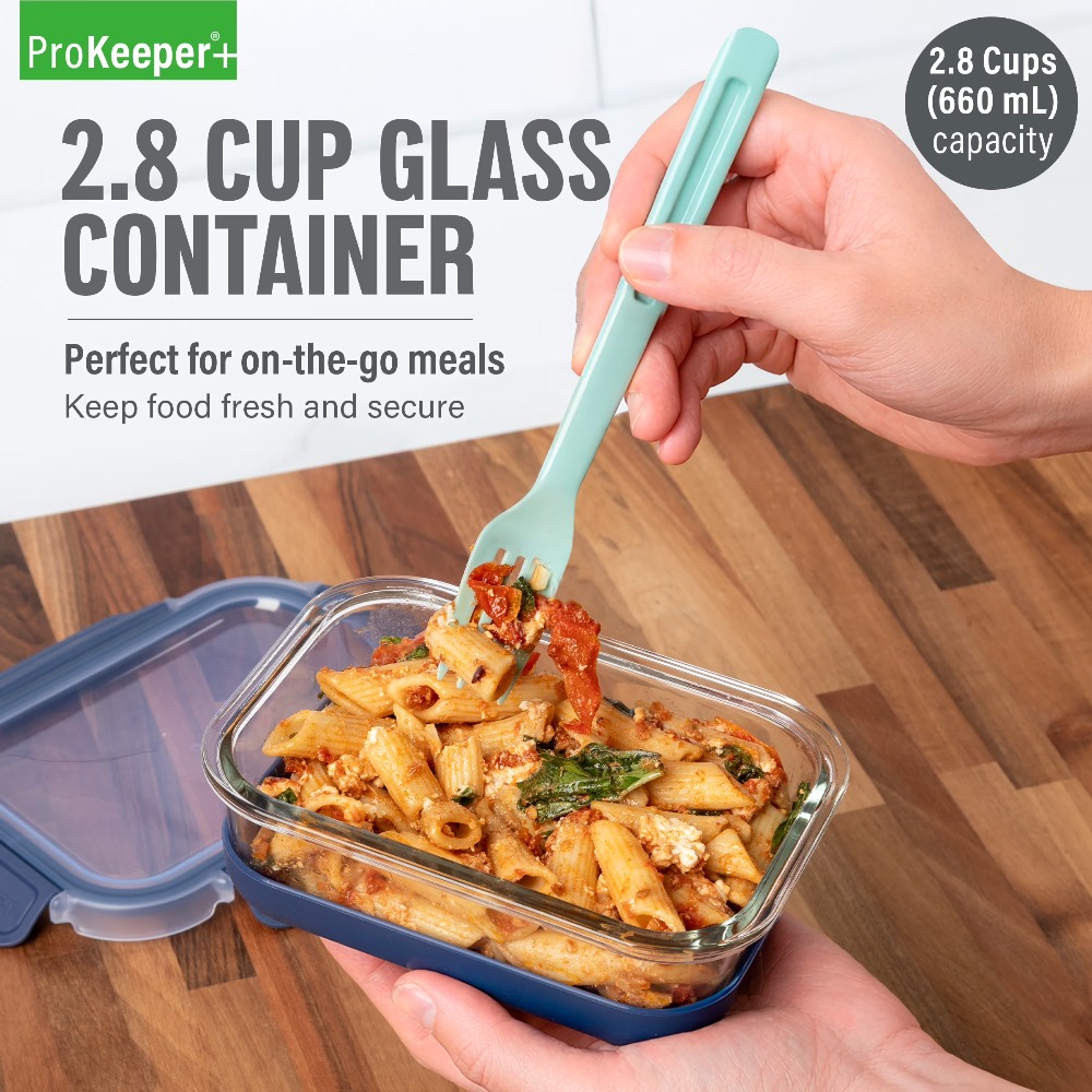 Recipiente de Vidro para Armaz - Food Storage Glass Box avaliação e preço