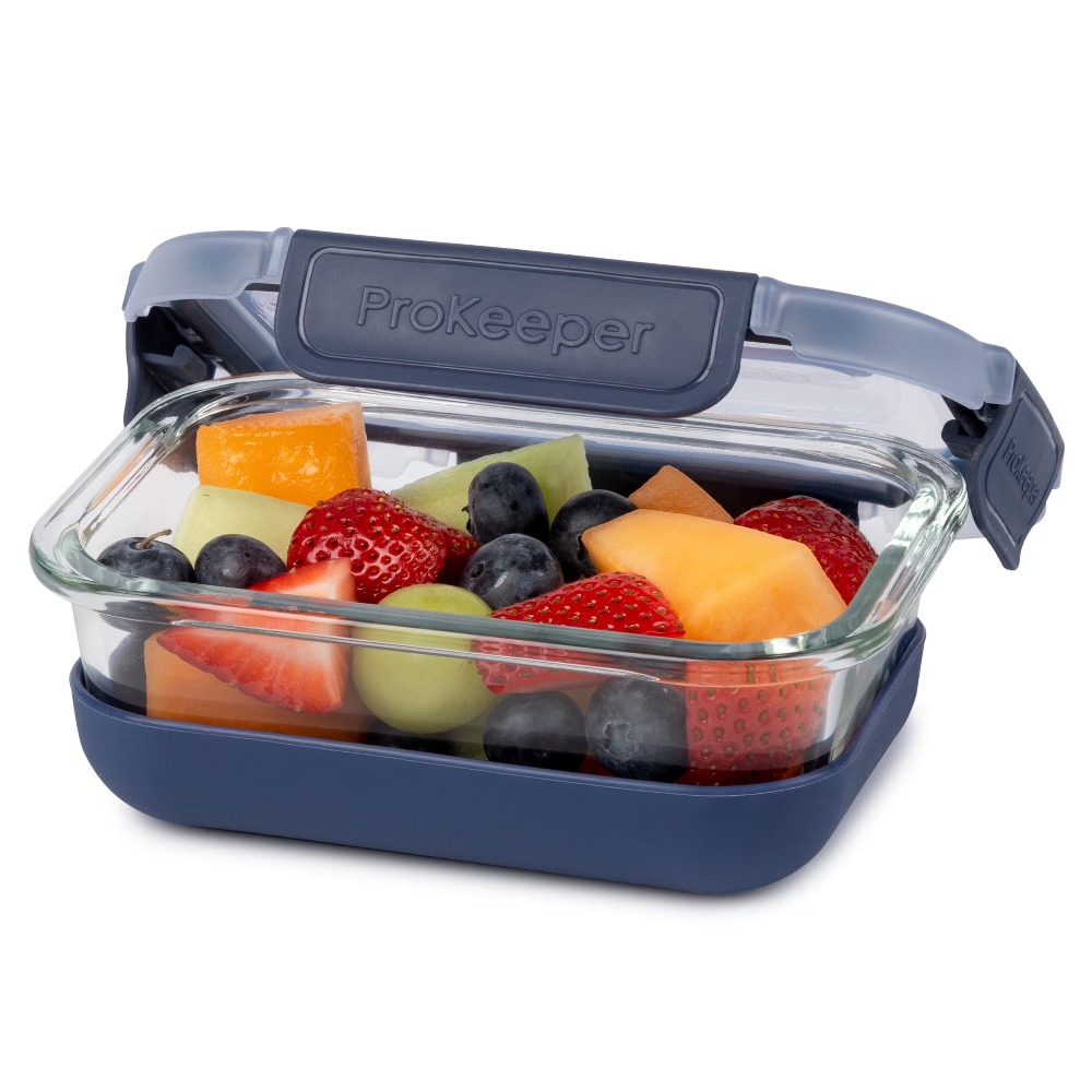 Conjunto de 2 Recipientes de V - Food Storage Glass avaliação e preço