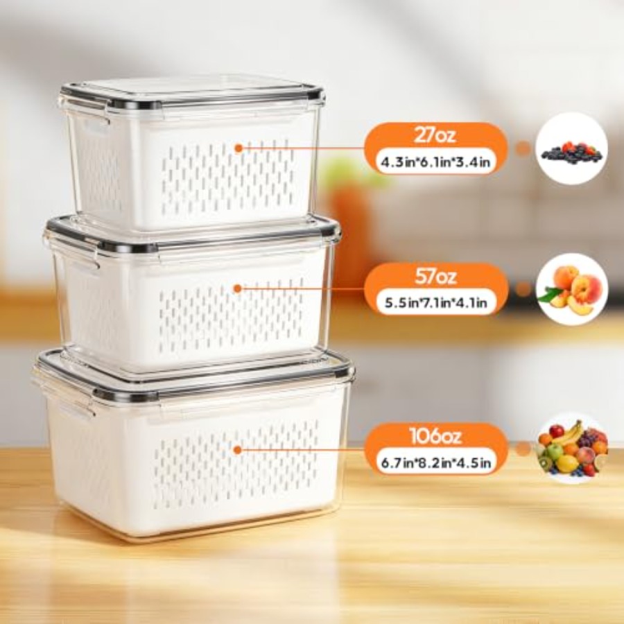 Recipientes para Armazenamento - Food Storage And Containers avaliação e preço