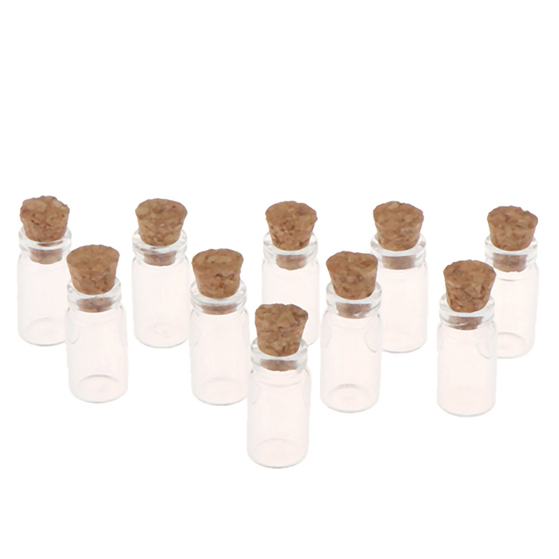10 Peças de Miniaturas de Pote - Food Storage Glass avaliação e preço