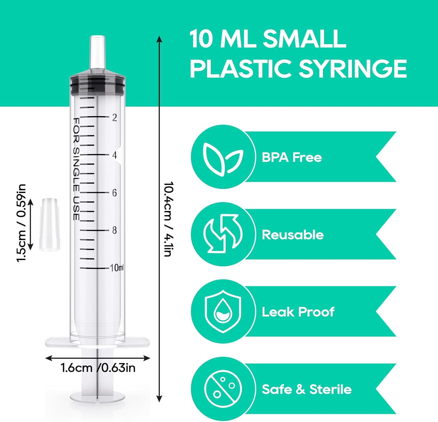 100 pacote 50/30/20ml seringas - Storage Tips For Food avaliação e preço