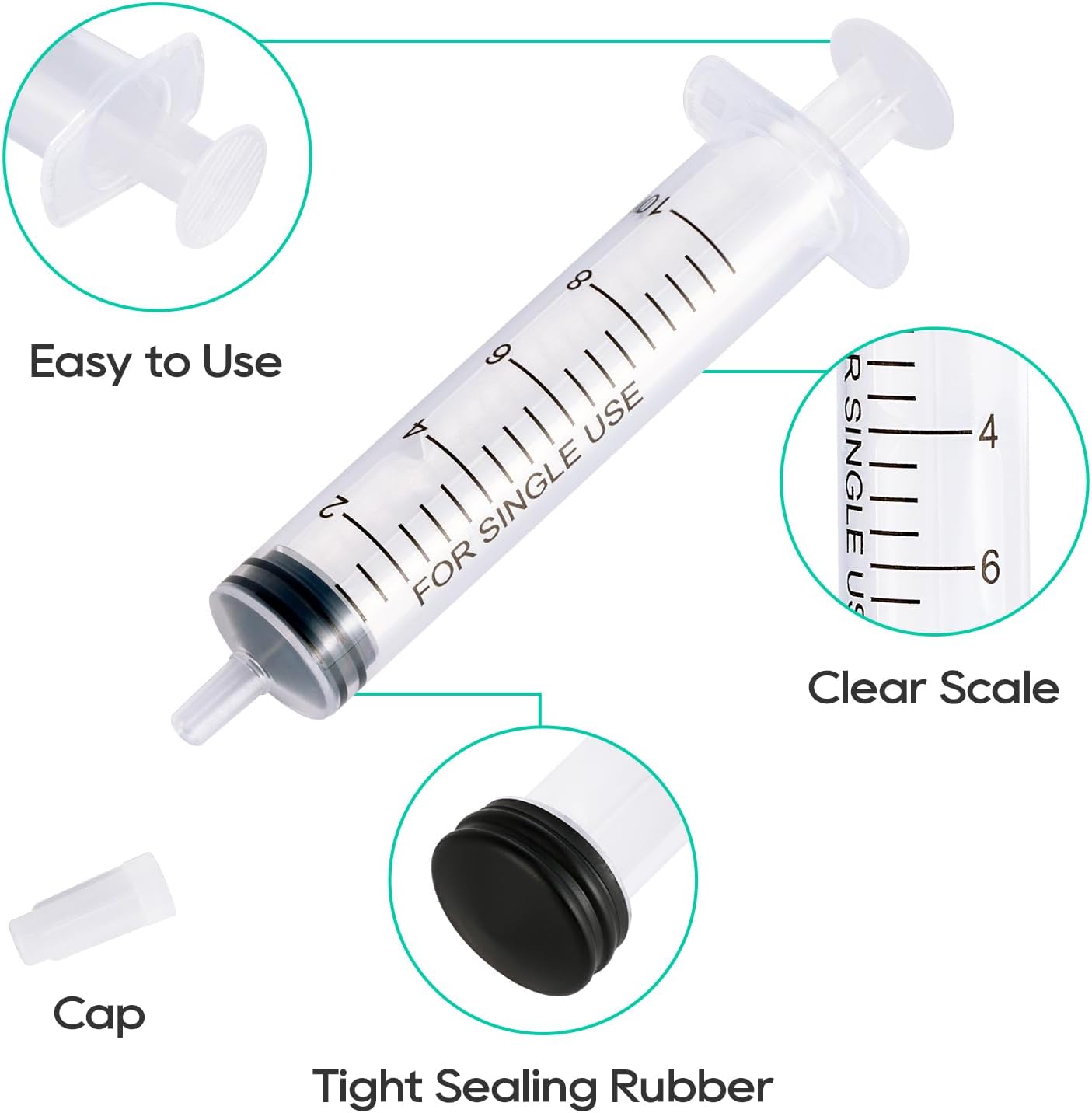 100 pacote 50/30/20ml seringas - Storage Tips For Food avaliação e preço