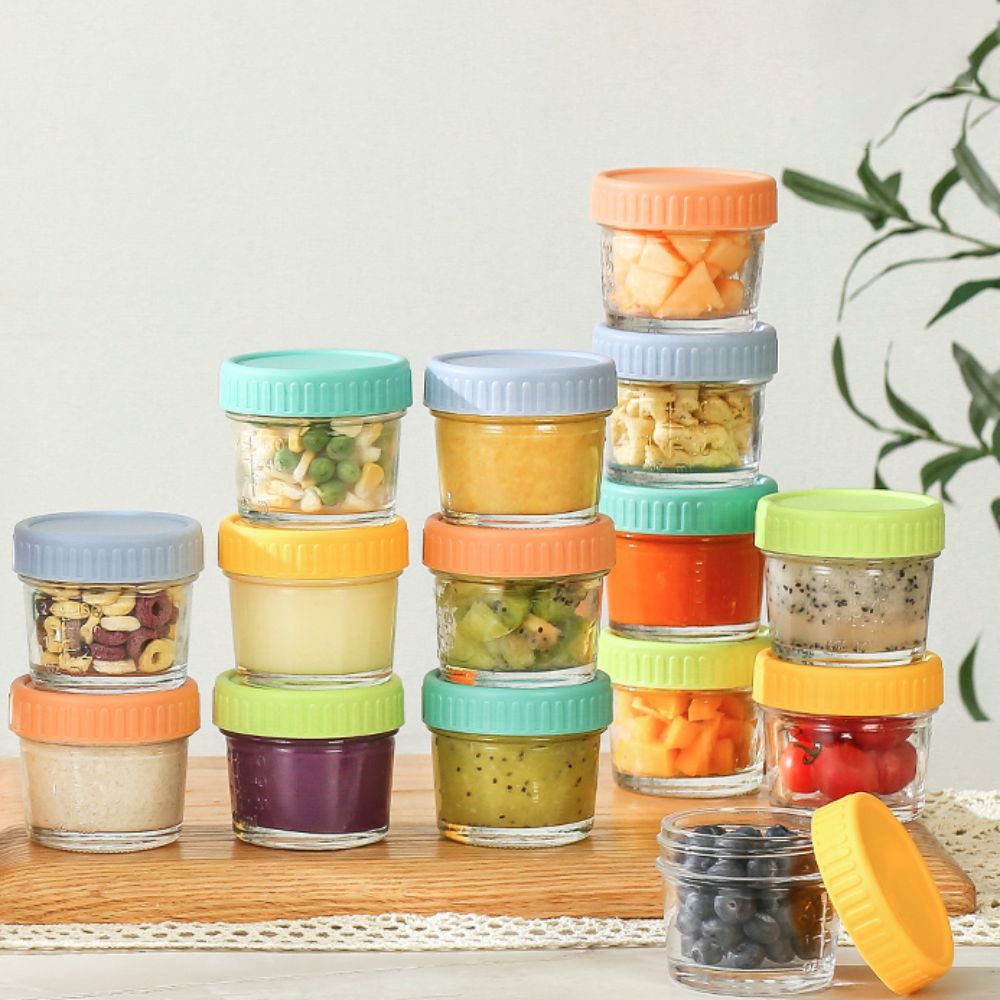 Conjunto de 6 Potes de Vidro R - Food Storage Glass Box avaliação e preço