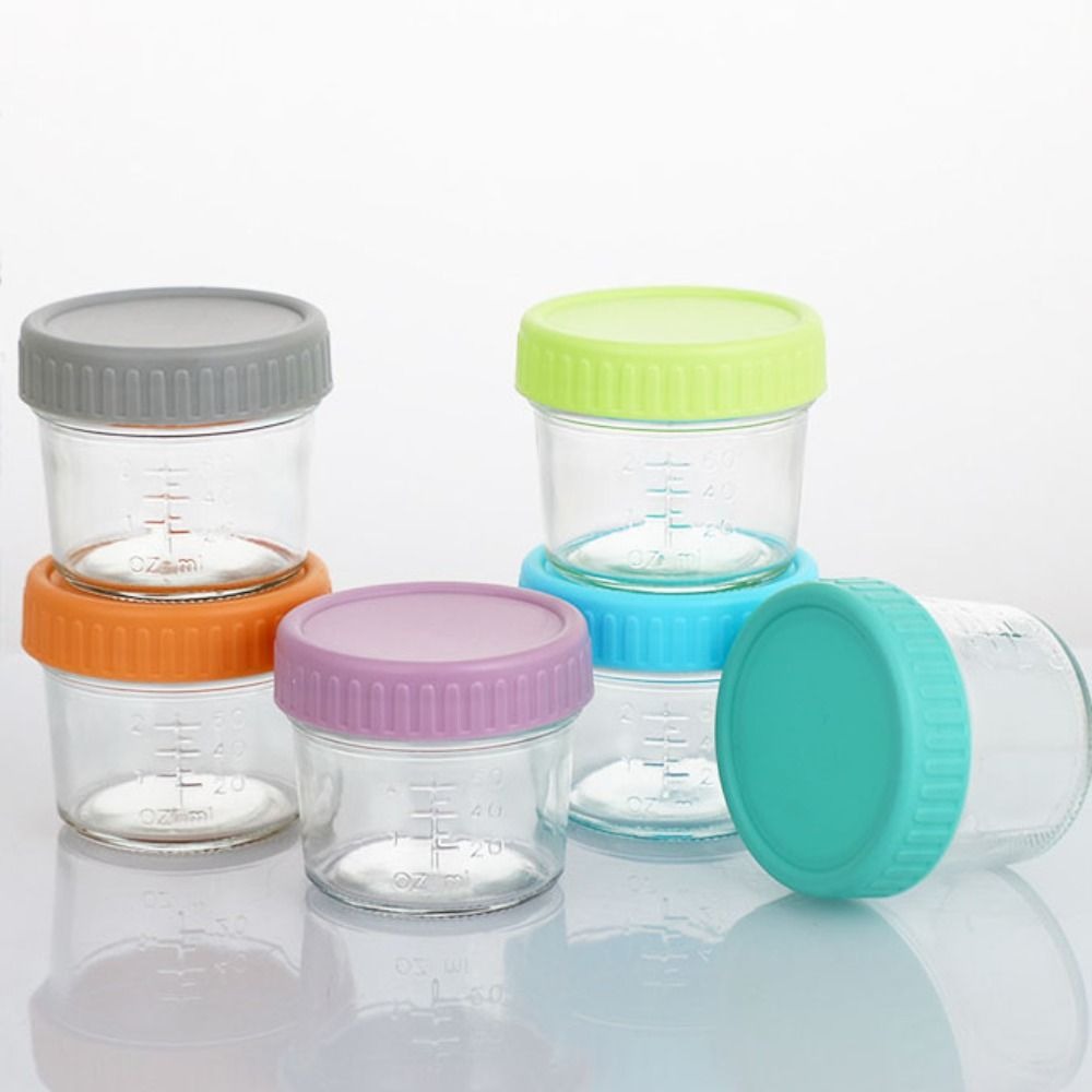 Conjunto de 6 Potes de Vidro R - Food Storage Glass Box avaliação e preço