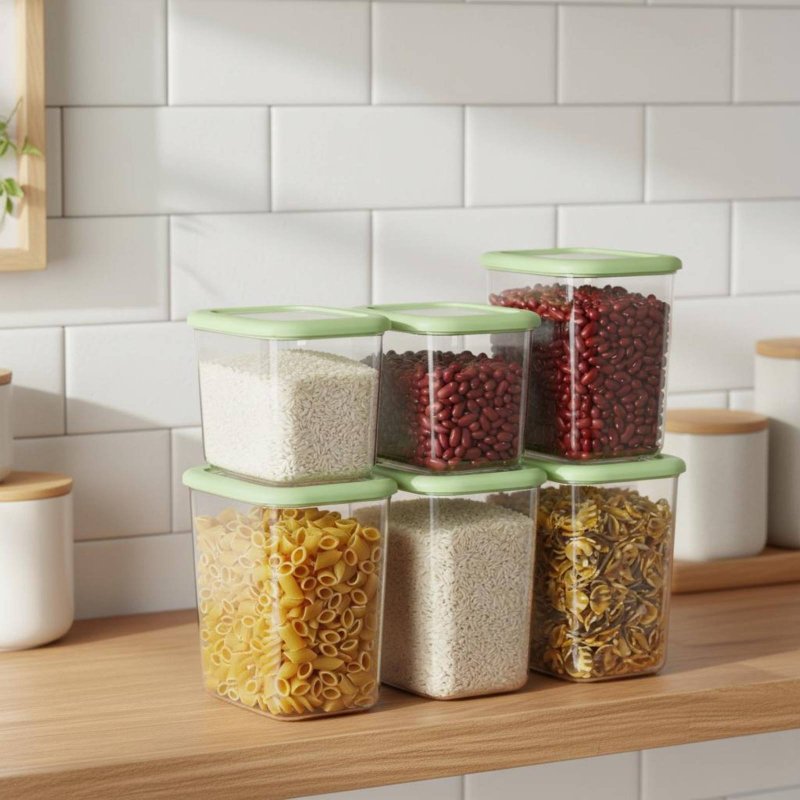 Conjunto de 6 Recipientes Herm - Food Storage And Containers avaliação e preço