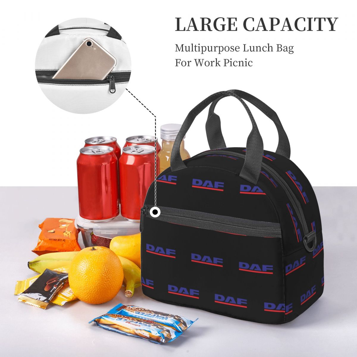DAF Red Design Melhor Lancheir - Best Food Storage avaliação e preço