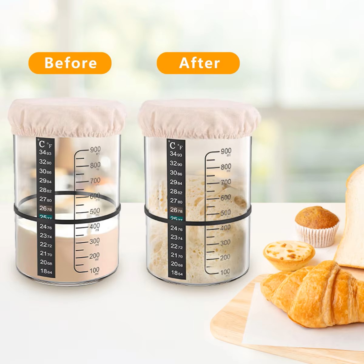 Conjunto de Potes de Vidro Tra - Food Storage Glass Box avaliação e preço