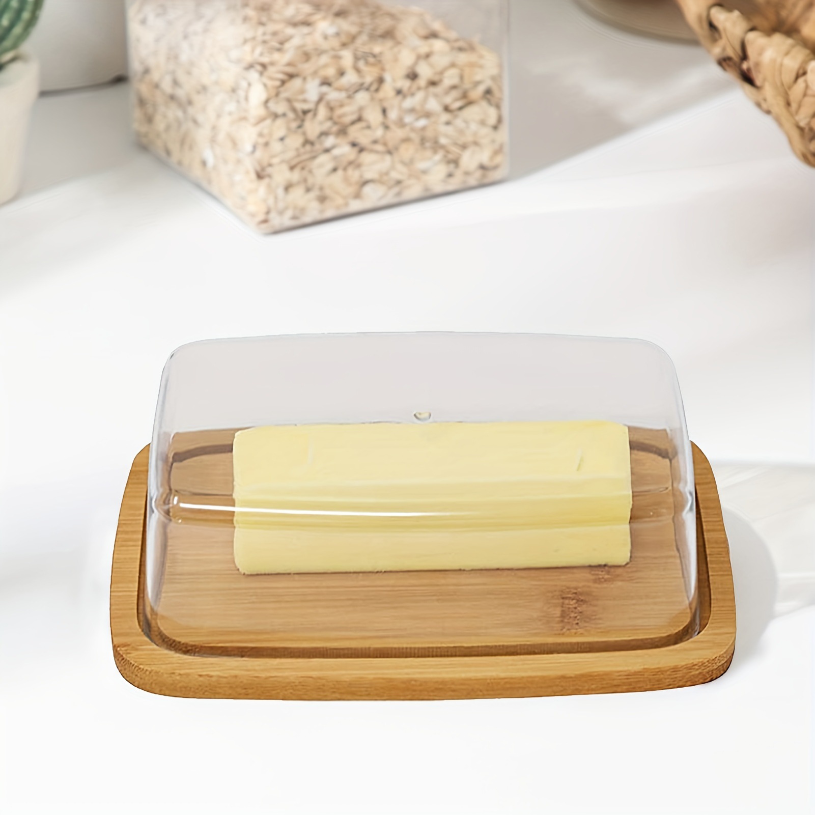 Bandeja Retangular De Armazena - Food Storage Glass Box avaliação e preço