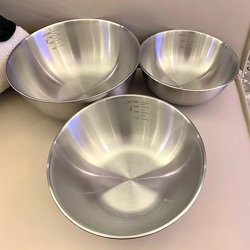 Conjunto de tigelas de aço ino - Food Storage Essentials avaliação e preço