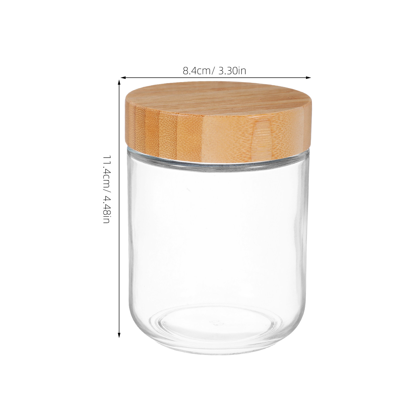 Conjunto de 4 Frascos de Vidro - Food Storage Glass avaliação e preço