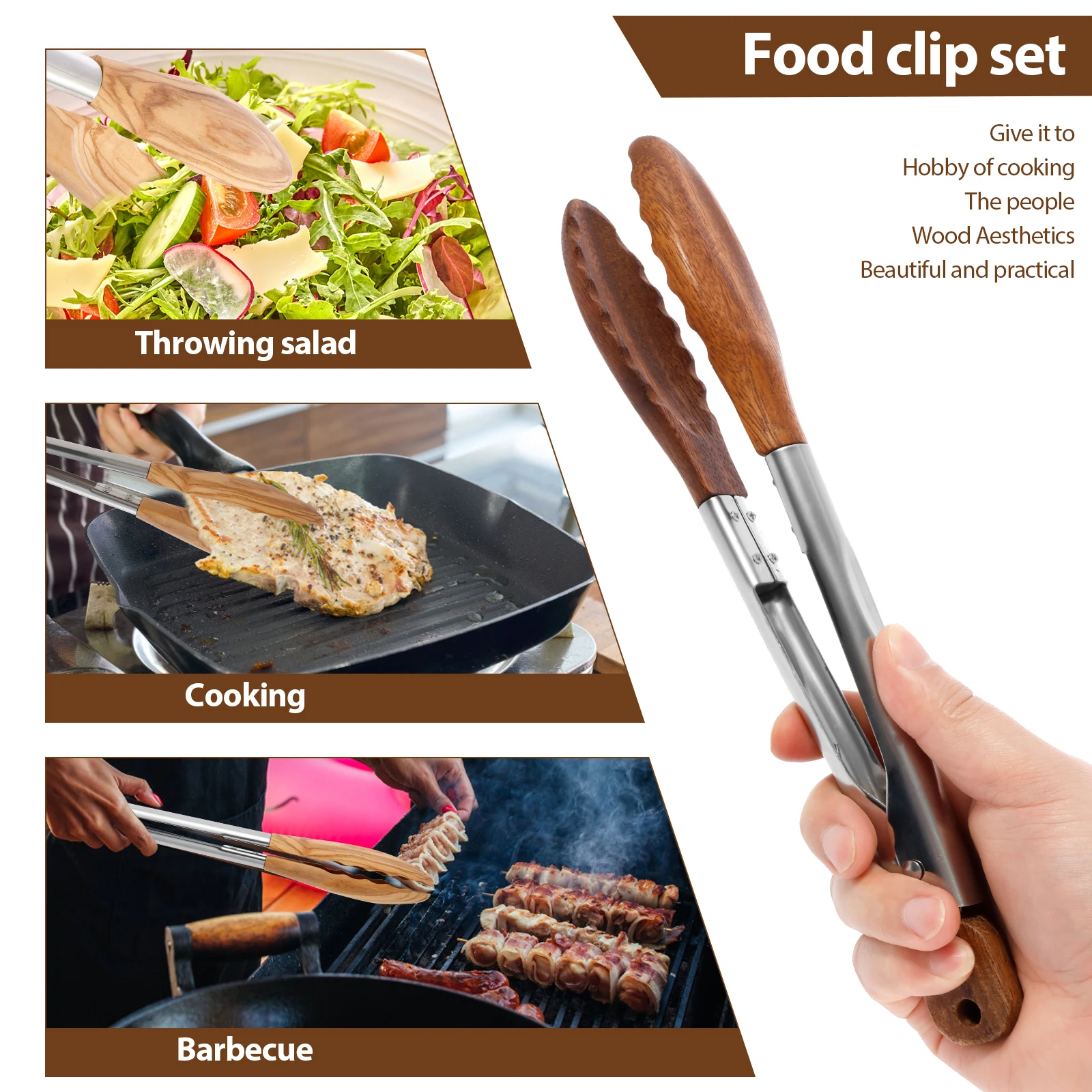 2 Peças Pinças de Madeira para - Storage Tips For Food avaliação e preço